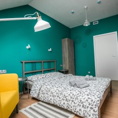 Хостел Остановись комната для гостей фото 7