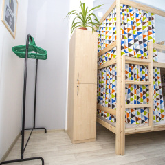 Хостел Bla Bla Hostel Rostov Кровать в мужском общем номере двухъярусные кровати фото 6