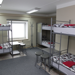Хостел Krow Hostel Кровать в общем номере с двухъярусной кроватью фото 2