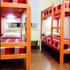Chekhov Bro Hostel Кровать в общем номере двухъярусные кровати фото 3