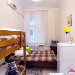 Hostel Yuriy Dolgorukiy Номер с общей ванной комнатой с различными типами кроватей (общая ванная комната) фото 5