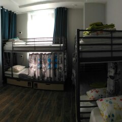 Хостел Кислород O2 Home Кровать в общем номере с двухъярусной кроватью фото 12