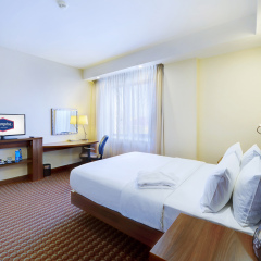 Гостиница Hampton by Hilton Волгоград Профсоюзная 4* Стандартный номер с различными типами кроватей фото 6