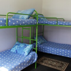 Hostel Aquarel Кровать в общем номере с двухъярусной кроватью фото 29
