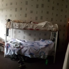 Hostel Dom Ohotnika Кровать в женском общем номере с двухъярусными кроватями