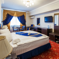 Гостиница Moscow Holiday 4* Студии с двуспальной кроватью фото 2