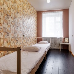 Хостел Иж Кровать в общем номере с двухъярусной кроватью фото 6