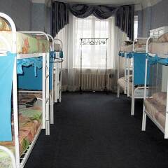 Хостел Достоевский Кровать в общем номере с двухъярусными кроватями фото 5