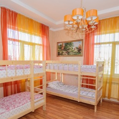 Отель Guest House Va Bene Кровать в женском общем номере