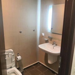 Гостиница Krasnaya Polyana Apartments в Красной Поляне 2 отзыва об отеле, цены и фото номеров - забронировать гостиницу Krasnaya Polyana Apartments онлайн Красная Поляна ванная