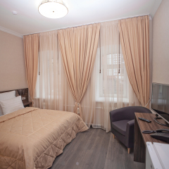 Гостиница Travel 3* Стандартный номер с различными типами кроватей фото 5