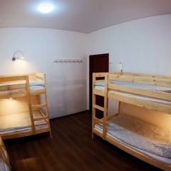 Mayak Hostel Кровать в общем номере с двухъярусной кроватью фото 8