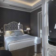 Отель Relais le Chevalier Улучшенный номер с различными типами кроватей фото 11