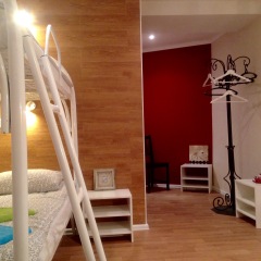 Hostel Nochleg Кровать в женском общем номере с двухъярусной кроватью фото 6