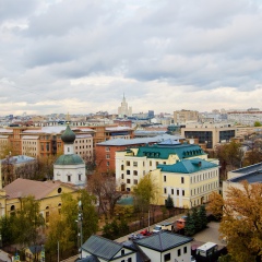 Гостиница Квартира Свободна - Студия на Полянке в Москве отзывы, цены и фото номеров - забронировать гостиницу Квартира Свободна - Студия на Полянке онлайн Москва балкон