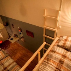 Отель Kinohostel Petya i Volk 2* Кровать в мужском общем номере