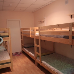 Hostel White Nights on Sadovaya Кровать в общем номере с двухъярусной кроватью фото 13