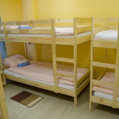 Апартаменты Apartment Sdaem116 On Chistopolskaya 71a Кровать в женском общем номере фото 15
