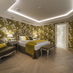 Отель Relais le Chevalier Улучшенный номер с различными типами кроватей фото 6
