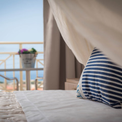 Notos Heights Hotel & Suites 4* Студия с различными типами кроватей фото 7