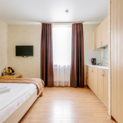 Гостиница Исаевский 3* Студия с разными типами кроватей фото 3