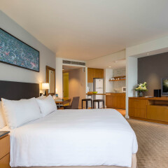 Отель Chatrium Residence Sathon Bangkok 4* Стандартный номер с различными типами кроватей