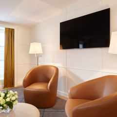 Отель Hôtel Opéra Richepanse 4* Люкс с различными типами кроватей фото 7