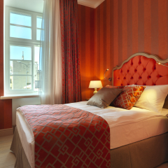 Отель Relais le Chevalier Улучшенный номер с различными типами кроватей фото 10