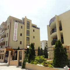Отель Sandapart Sunny Victory Apartments Болгария, Солнечный берег - отзывы, цены и фото номеров - забронировать отель Sandapart Sunny Victory Apartments онлайн вид на фасад фото 2
