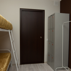 Гостиница Avrora Centr Guest House Кровать в женском общем номере с двухъярусной кроватью фото 4