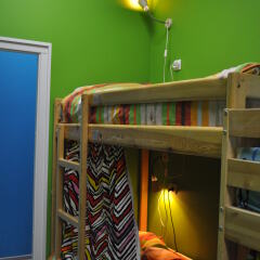 Red House Hostel Кровать в общем номере двухъярусные кровати фото 8
