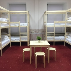 и Хостел Centeral Hotel & Hostel Кровать в общем номере с двухъярусными кроватями фото 18