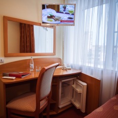 Гостиница Евроотель Ставрополь 4* Номер Эконом разные типы кроватей фото 3
