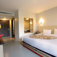 Patong Pearl Hotel 3* Улучшенный номер с различными типами кроватей фото 3