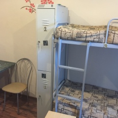 Хостел Сокольники Кровать в мужском общем номере с двухъярусной кроватью фото 4