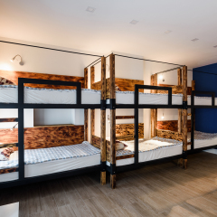 Хостел Five Stars Кровать в мужском общем номере с двухъярусной кроватью фото 4
