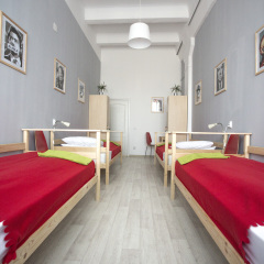 Хостел Bla Bla Hostel Rostov Кровать в мужском общем номере двухъярусные кровати фото 7