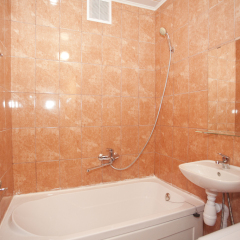 Гостиница Na Leningradskoj 63 Apartments в Пушкине 1 отзыв об отеле, цены и фото номеров - забронировать гостиницу Na Leningradskoj 63 Apartments онлайн Пушкин ванная