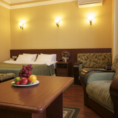 Гостиница Роза Ветров 4* Улучшенная студия разные типы кроватей