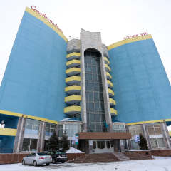 Гостиница СарыАрка вид на фасад