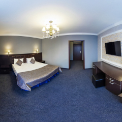 Гостиница Carat 4* Стандартный номер с разными типами кроватей фото 3