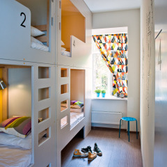 Graffiti L Hostel Кровать в общем номере фото 21