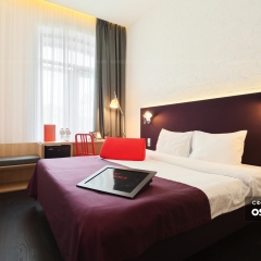 Гостиница AZIMUT Moscow Tulskaya (АЗИМУТ Москва Тульская) 4* Улучшенный номер разные типы кроватей фото 4