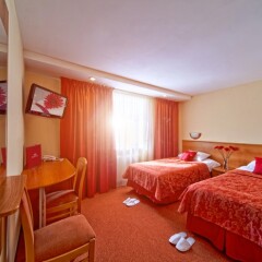 Гостиница Евроотель Ставрополь 4* Номер Бизнес 2 отдельные кровати фото 3