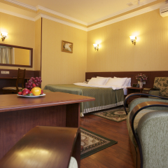Гостиница Роза Ветров 4* Улучшенная студия разные типы кроватей фото 2