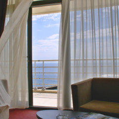 Гостиница Аквапарк в Алуште 6 отзывов об отеле, цены и фото номеров - забронировать гостиницу Аквапарк онлайн Алушта комната для гостей фото 4