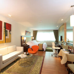 Legacy Suites Hotel Sukhumvit by Compass Hospitality 4* Номер Премиум с разными типами кроватей фото 3