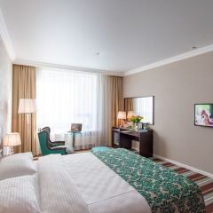 Гостиница Ramada Kazan City Centre 4* Номер Бизнес разные типы кроватей фото 2