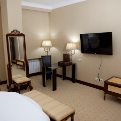 Гостиница The Rooms 5* Улучшенный номер двуспальная кровать фото 2