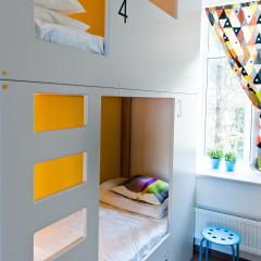 Graffiti L Hostel Кровать в женском общем номере фото 3